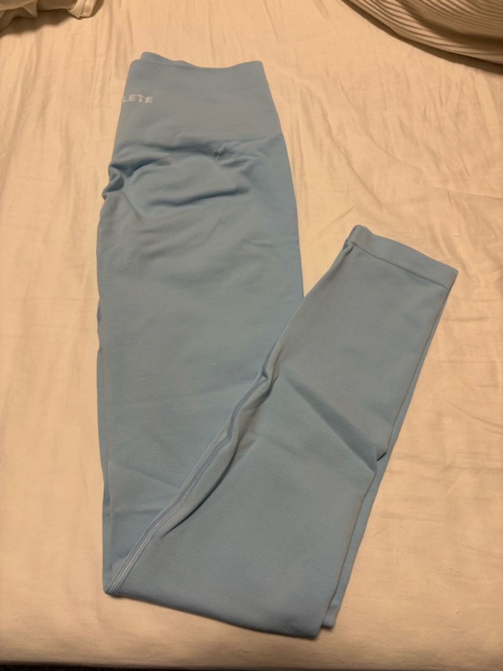 Alphalete amplify Light Blue Seamless High-Rise Leggings